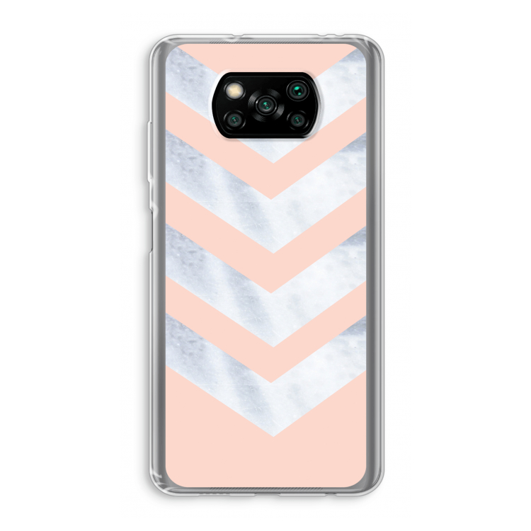 Marmeren pijlen: Xiaomi Poco X3 Pro Transparant Hoesje