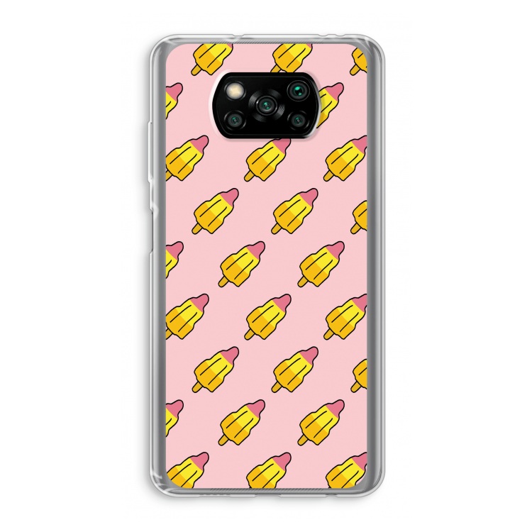 Waterijsjes: Xiaomi Poco X3 Pro Transparant Hoesje