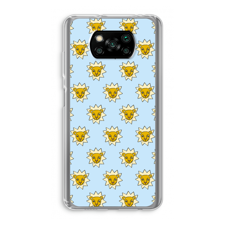 Leeuwenkoppen: Xiaomi Poco X3 Pro Transparant Hoesje
