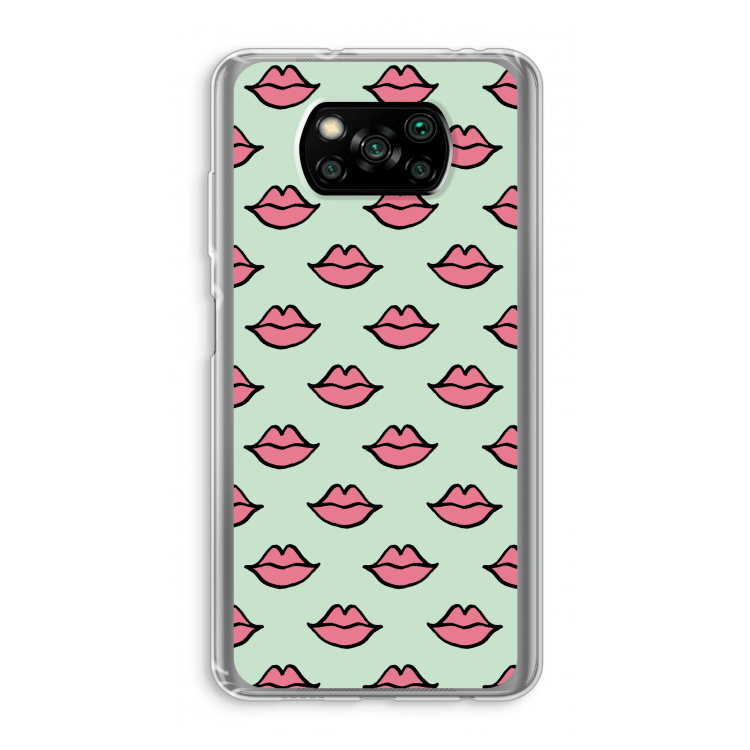 Lipjes: Xiaomi Poco X3 Pro Transparant Hoesje