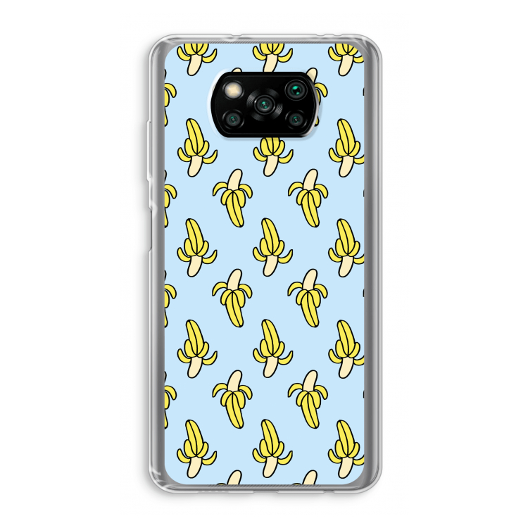 Bananas: Xiaomi Poco X3 Pro Transparant Hoesje