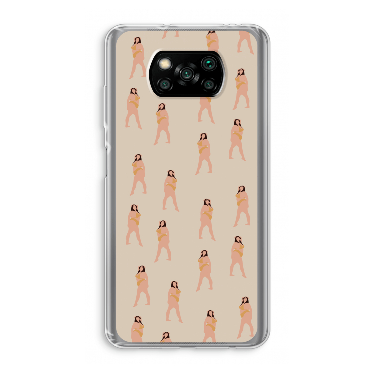You're so golden: Xiaomi Poco X3 Pro Transparant Hoesje