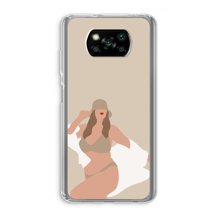One of a kind: Xiaomi Poco X3 Pro Transparant Hoesje