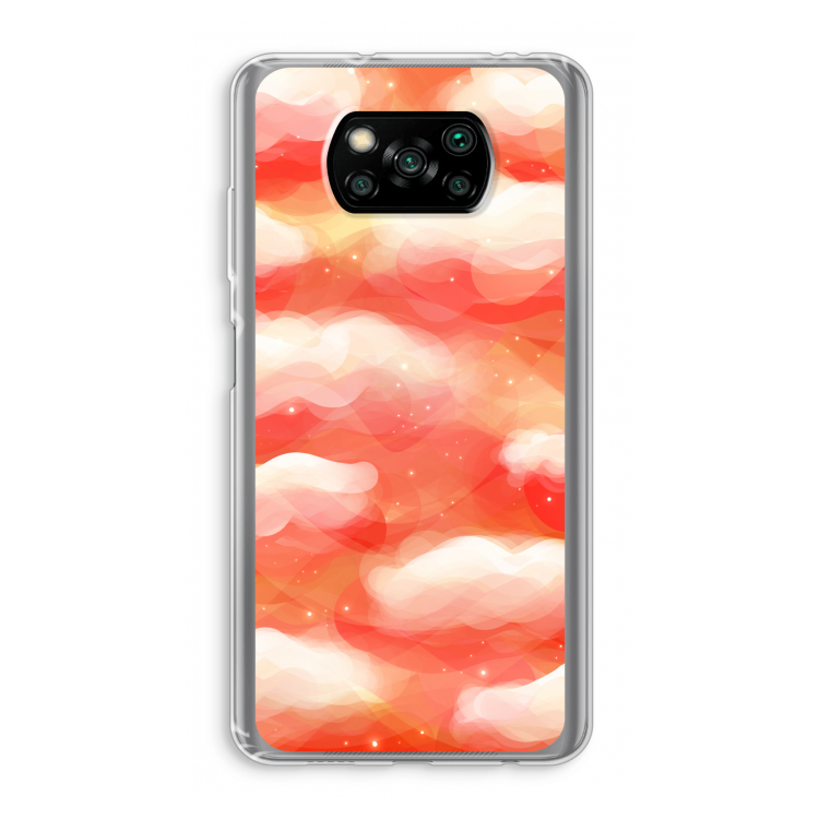 Lichte Wolken: Xiaomi Poco X3 Pro Transparant Hoesje