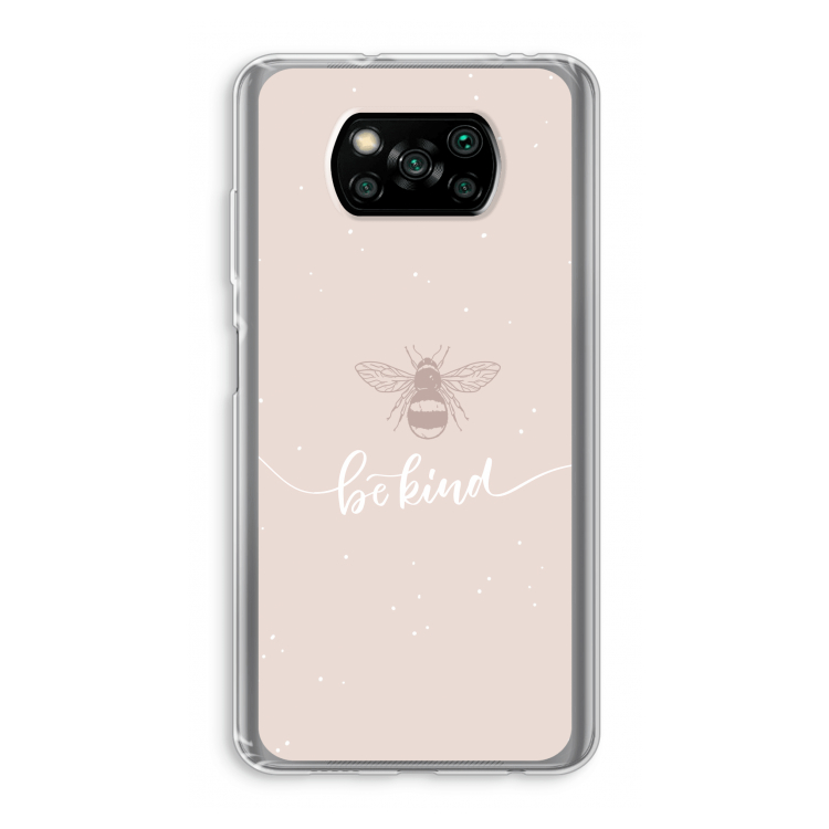 Be(e) kind: Xiaomi Poco X3 Pro Transparant Hoesje