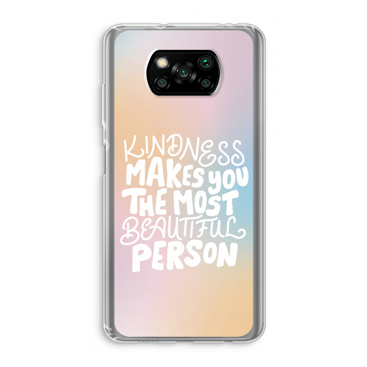 The prettiest: Xiaomi Poco X3 Pro Transparant Hoesje