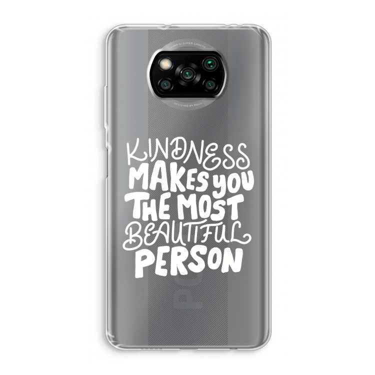 The prettiest: Xiaomi Poco X3 Pro Transparant Hoesje