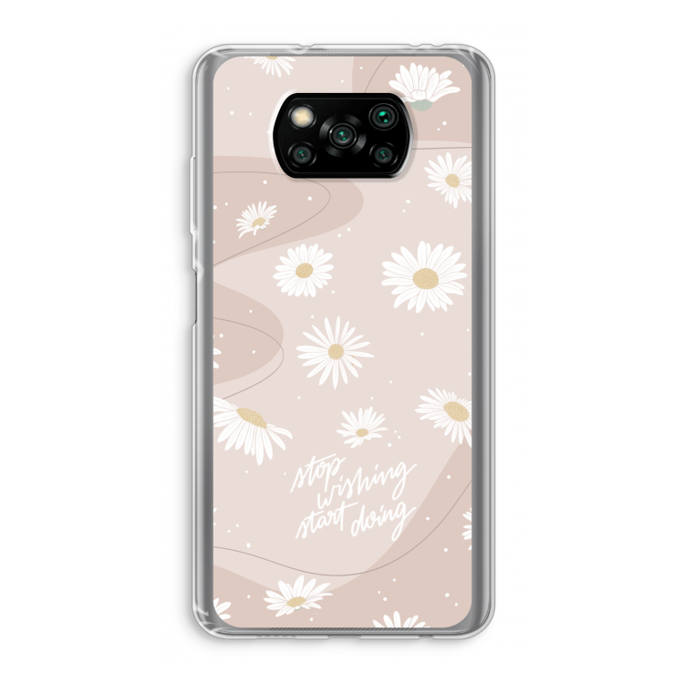 Daydreaming becomes reality: Xiaomi Poco X3 Pro Transparant Hoesje