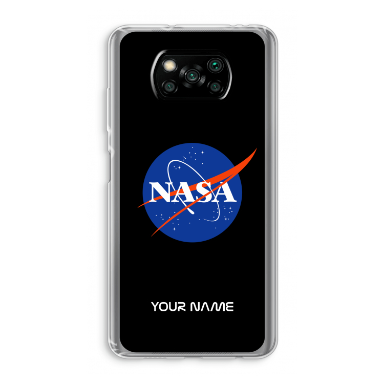 NASA: Xiaomi Poco X3 Pro Transparant Hoesje