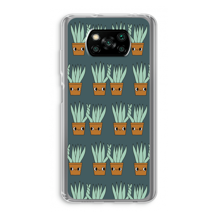 Sansevieria: Xiaomi Poco X3 Pro Transparant Hoesje