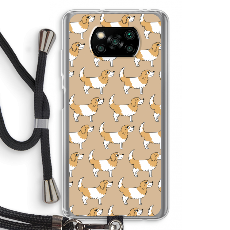 Doggy: Xiaomi Poco X3 Pro Transparant Hoesje met koord