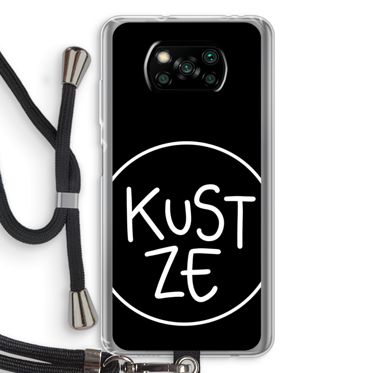 KUST ZE: Xiaomi Poco X3 Pro Transparant Hoesje met koord