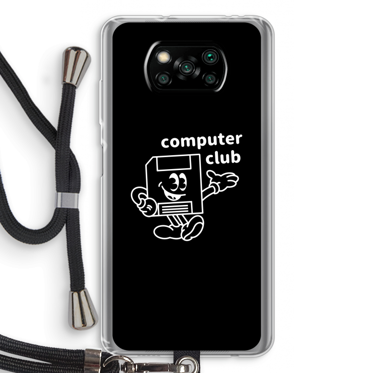 Floppyhead: Xiaomi Poco X3 Pro Transparant Hoesje met koord