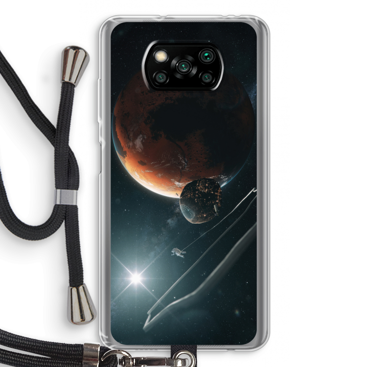 Mars Renaissance: Xiaomi Poco X3 Pro Transparant Hoesje met koord