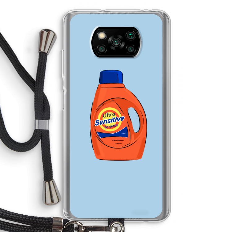 Ultra Sensitive: Xiaomi Poco X3 Pro Transparant Hoesje met koord