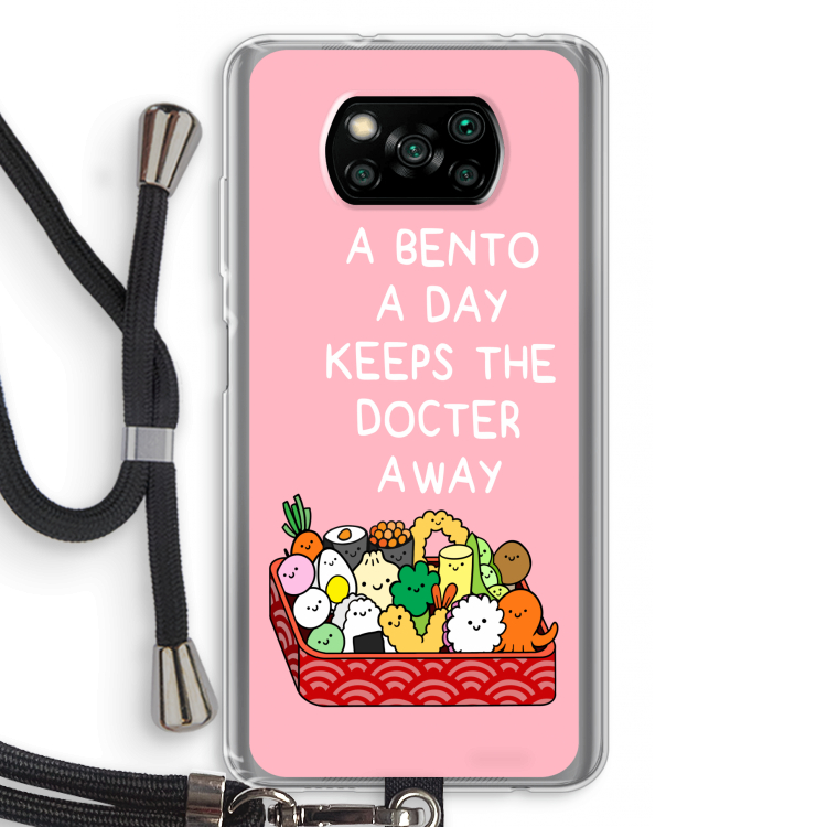 Bento a day: Xiaomi Poco X3 Pro Transparant Hoesje met koord