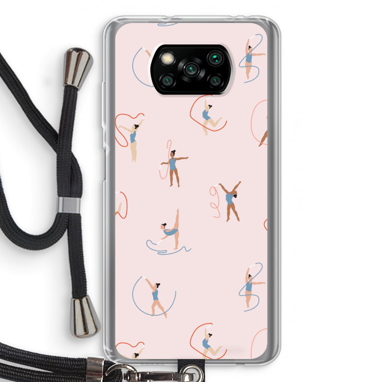 Dancing #3: Xiaomi Poco X3 Pro Transparant Hoesje met koord