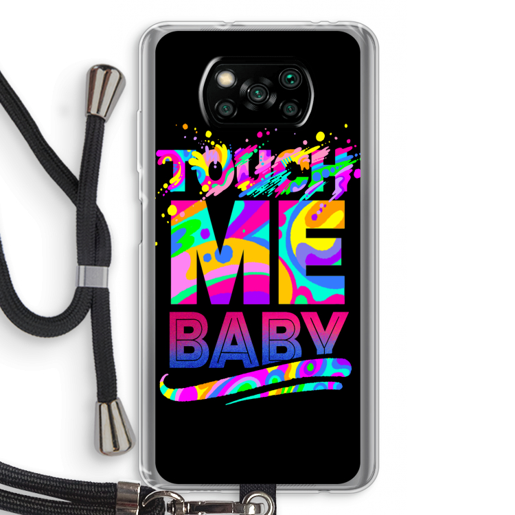 Touch Me: Xiaomi Poco X3 Pro Transparant Hoesje met koord