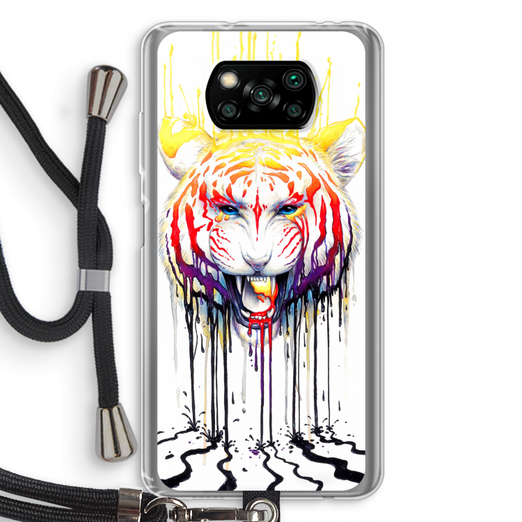 Fading: Xiaomi Poco X3 Pro Transparant Hoesje met koord