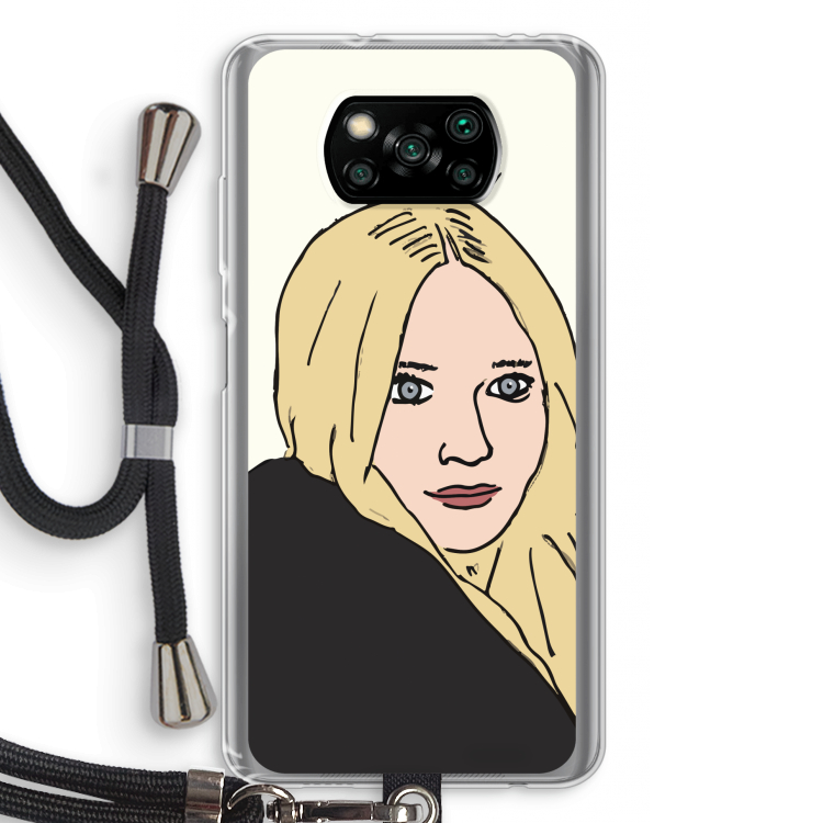 Ashley: Xiaomi Poco X3 Pro Transparant Hoesje met koord