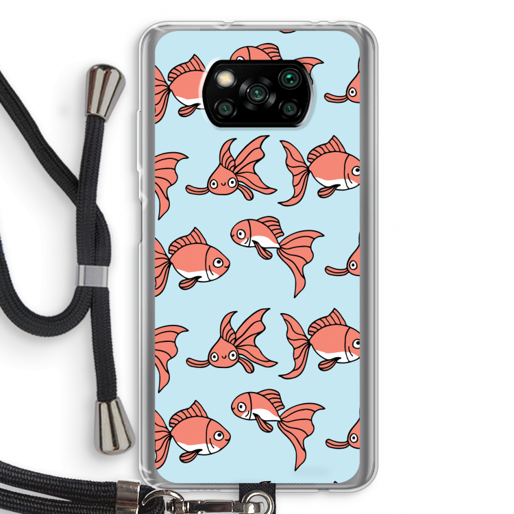 Blub: Xiaomi Poco X3 Pro Transparant Hoesje met koord