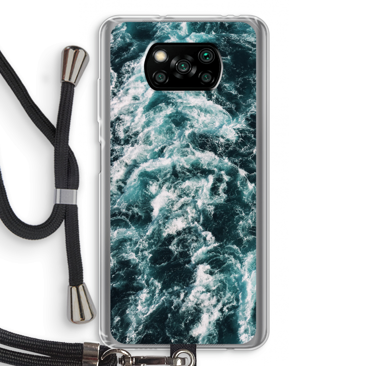 Zee golf: Xiaomi Poco X3 Pro Transparant Hoesje met koord