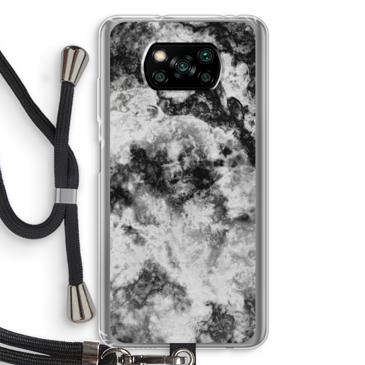 Onweer: Xiaomi Poco X3 Pro Transparant Hoesje met koord