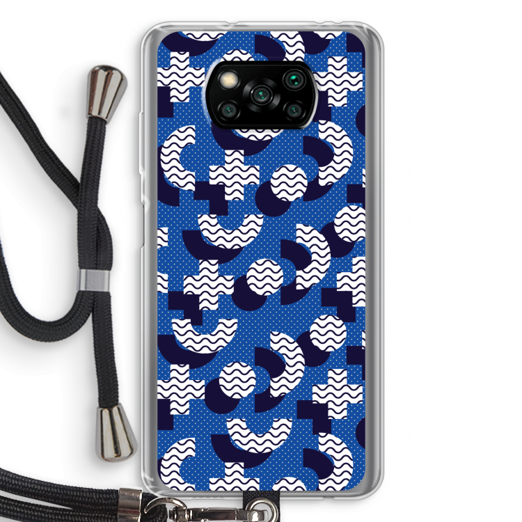 8-bit N°5: Xiaomi Poco X3 Pro Transparant Hoesje met koord