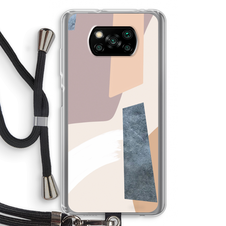 Luca: Xiaomi Poco X3 Pro Transparant Hoesje met koord