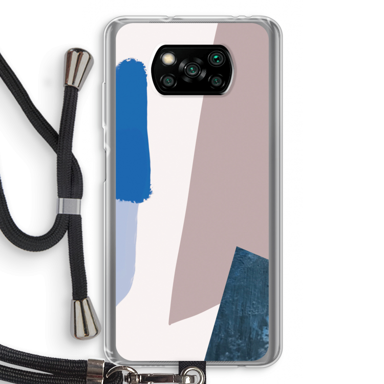 Lapis: Xiaomi Poco X3 Pro Transparant Hoesje met koord
