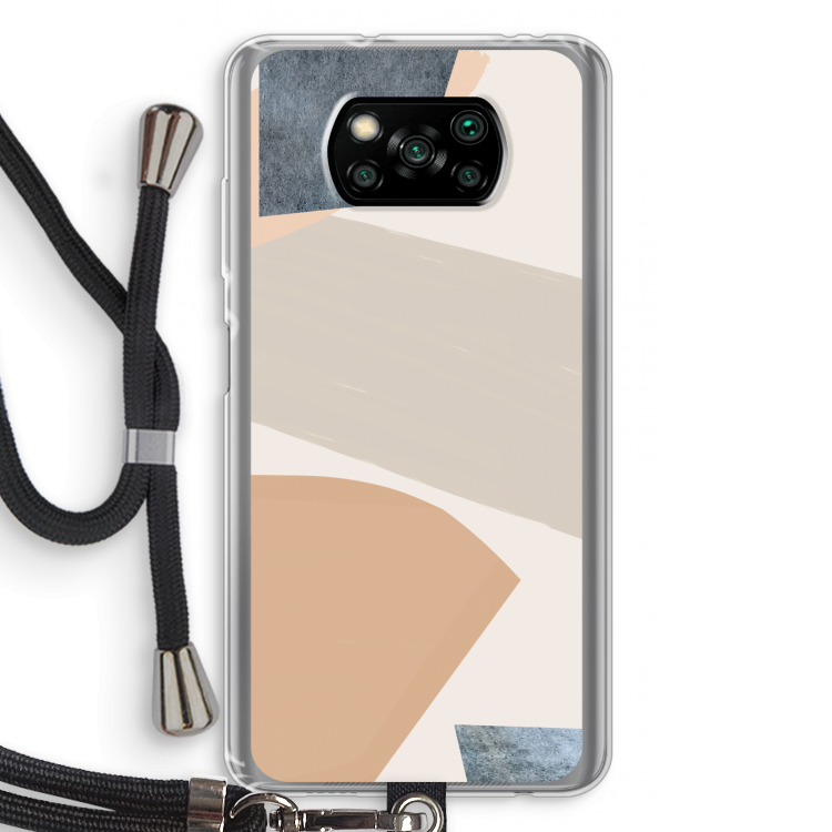 Formo: Xiaomi Poco X3 Pro Transparant Hoesje met koord