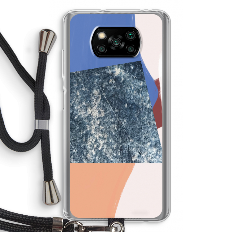 Billy: Xiaomi Poco X3 Pro Transparant Hoesje met koord