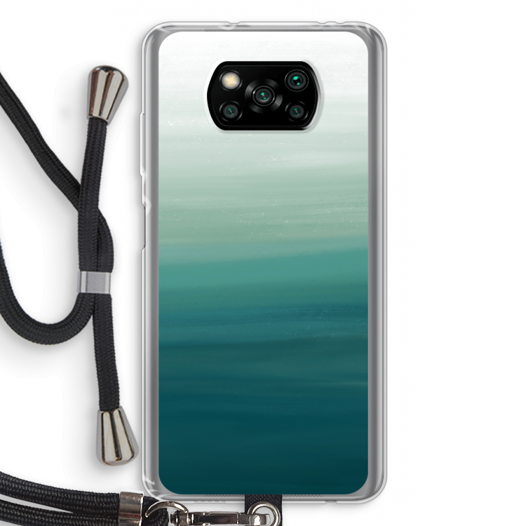 Ocean: Xiaomi Poco X3 Pro Transparant Hoesje met koord