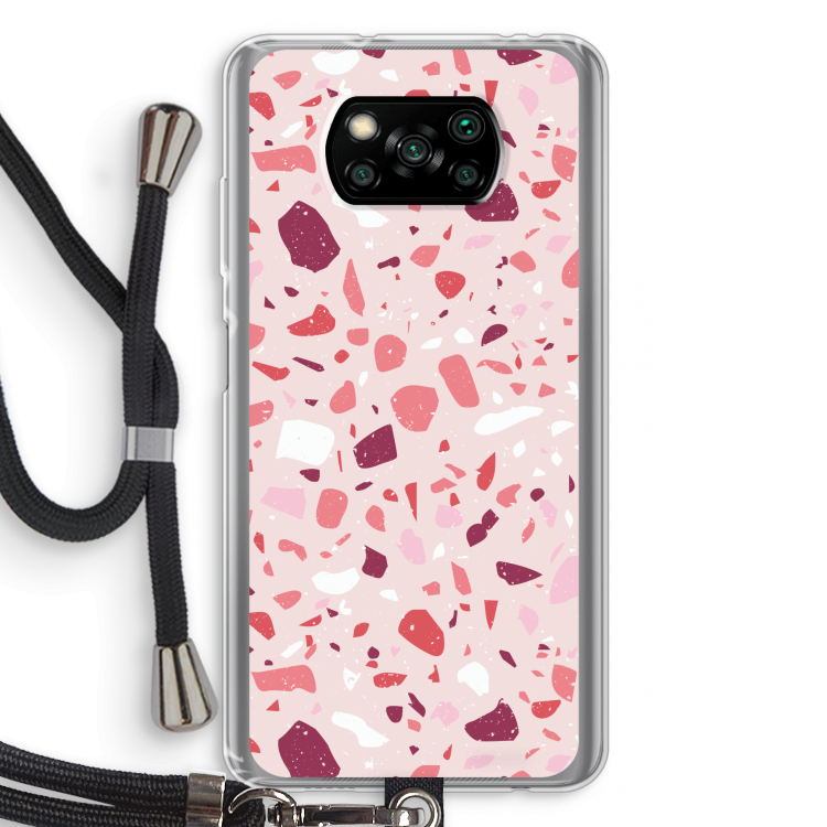 Terrazzo N°15: Xiaomi Poco X3 Pro Transparant Hoesje met koord