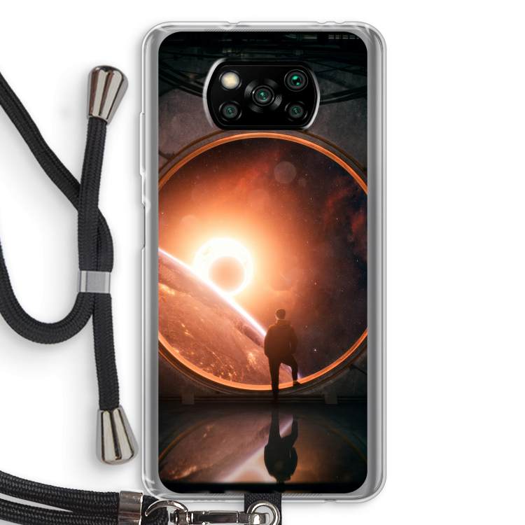 Ephemeral: Xiaomi Poco X3 Pro Transparant Hoesje met koord
