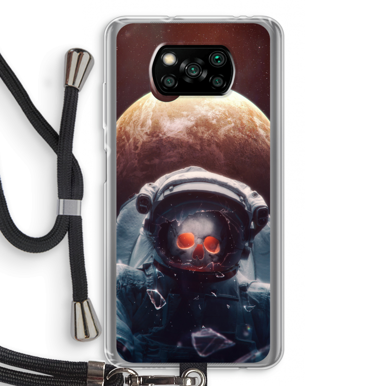 Voyager: Xiaomi Poco X3 Pro Transparant Hoesje met koord