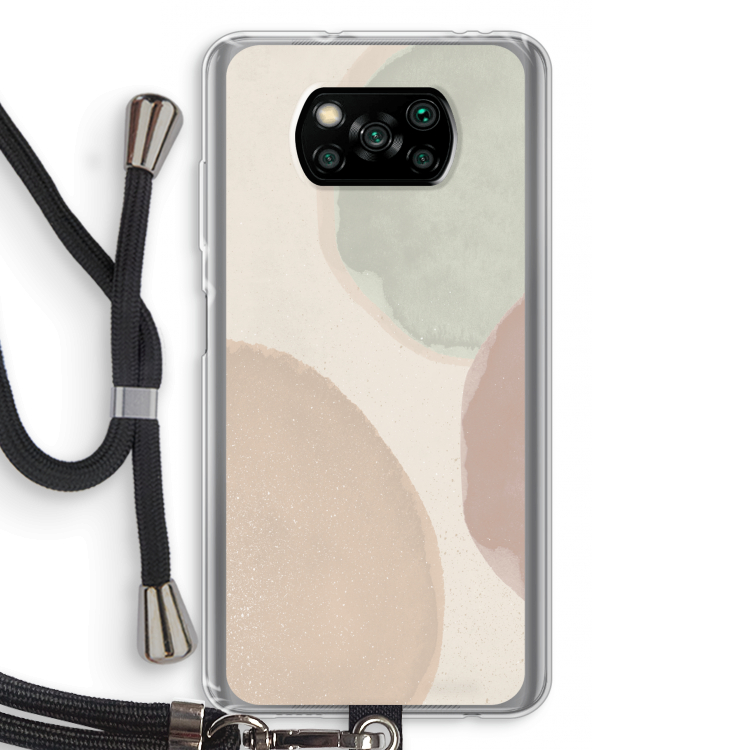Geo #8: Xiaomi Poco X3 Pro Transparant Hoesje met koord