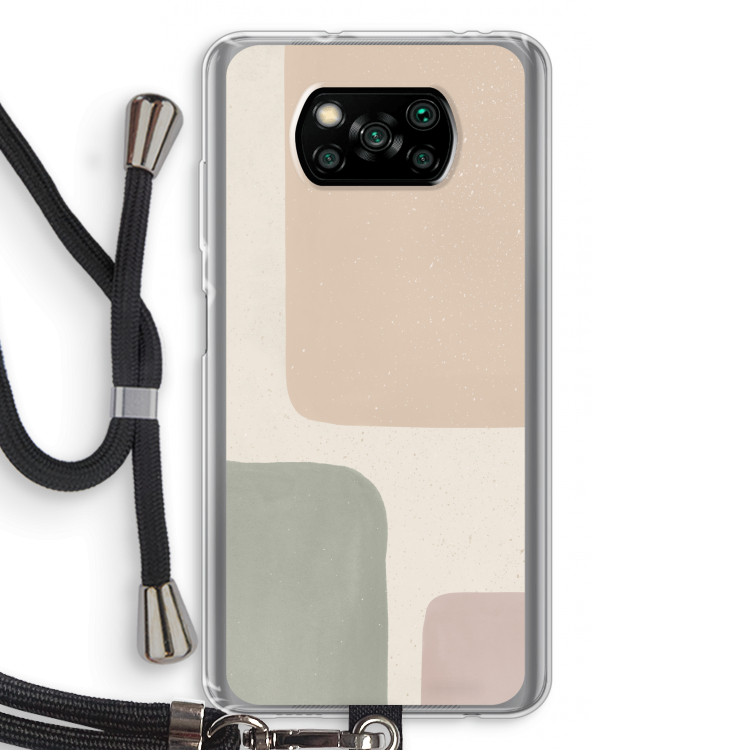 Geo #7: Xiaomi Poco X3 Pro Transparant Hoesje met koord