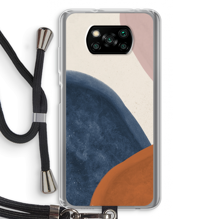 Geo #1: Xiaomi Poco X3 Pro Transparant Hoesje met koord