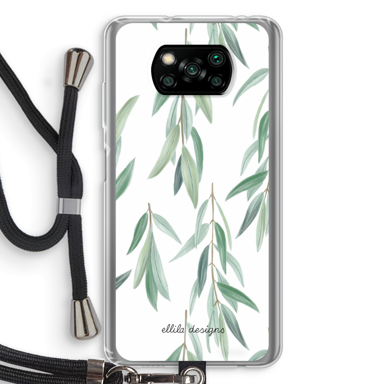 Branch up your life: Xiaomi Poco X3 Pro Transparant Hoesje met koord