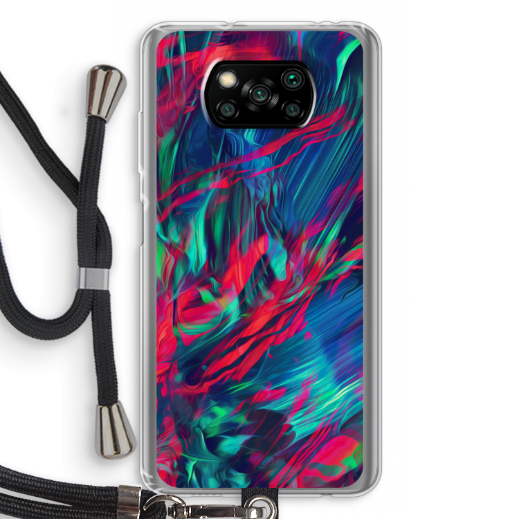 Pilgrims Of The Sea: Xiaomi Poco X3 Pro Transparant Hoesje met koord