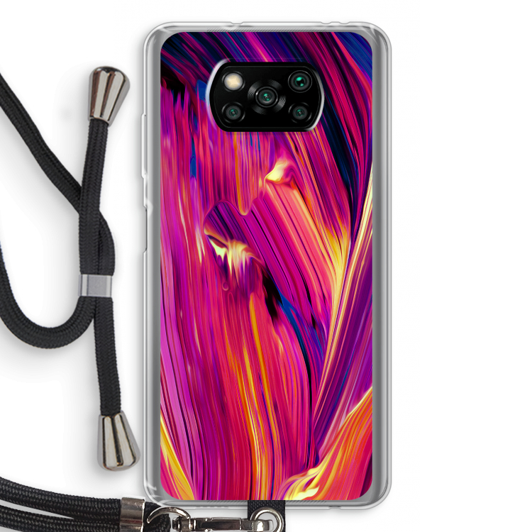 Phoenix: Xiaomi Poco X3 Pro Transparant Hoesje met koord