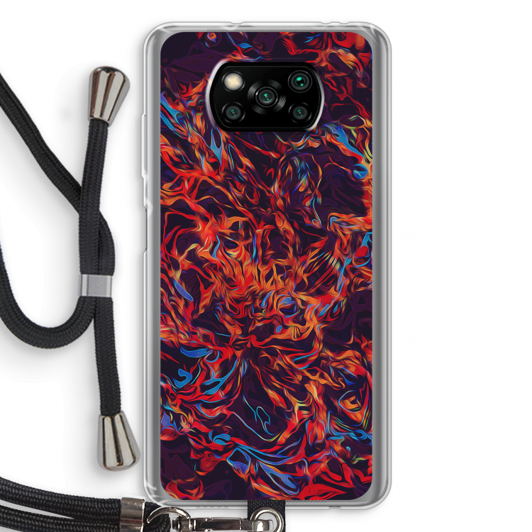 Lucifer: Xiaomi Poco X3 Pro Transparant Hoesje met koord