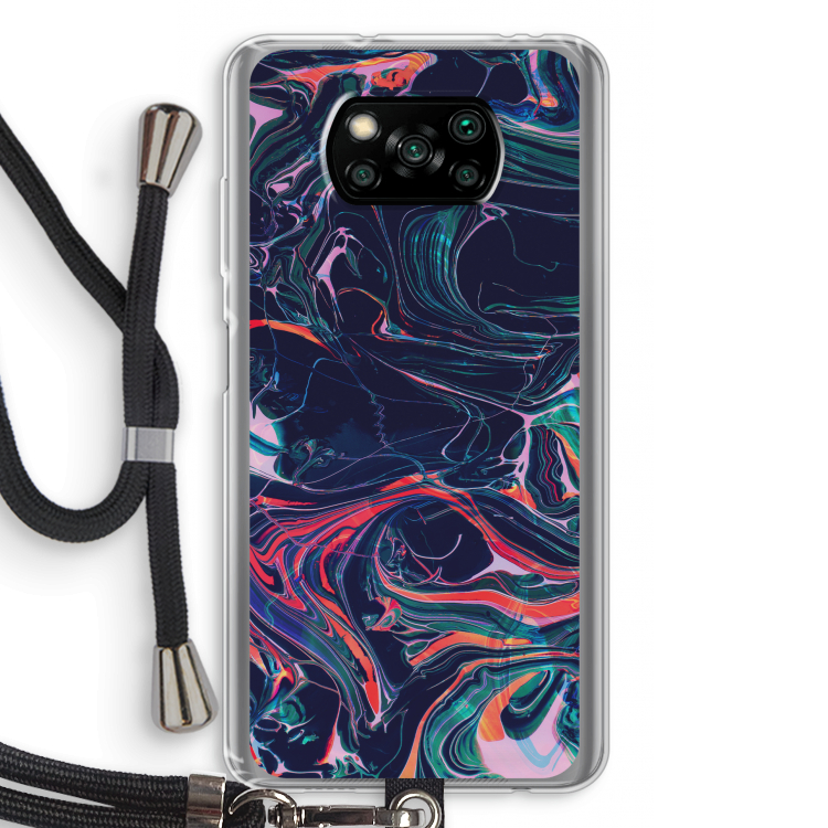 Light Years Beyond: Xiaomi Poco X3 Pro Transparant Hoesje met koord