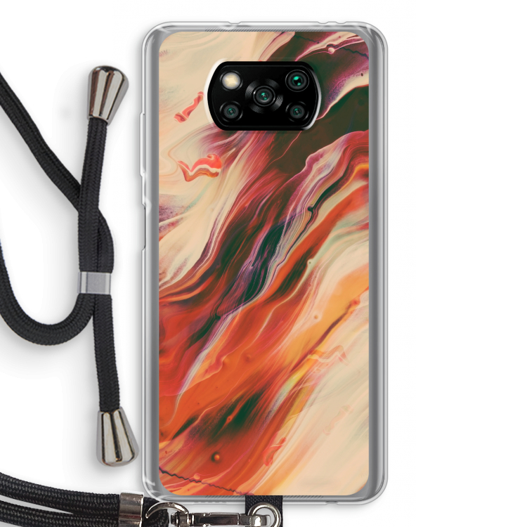 Forgotten Lands: Xiaomi Poco X3 Pro Transparant Hoesje met koord