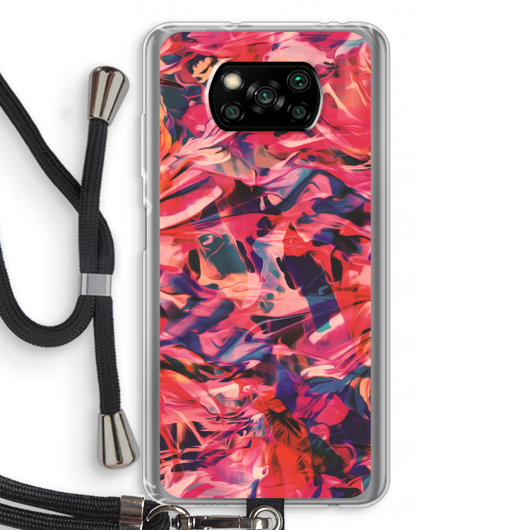 California: Xiaomi Poco X3 Pro Transparant Hoesje met koord