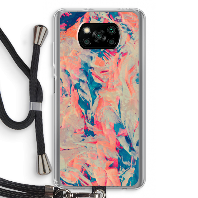 Alone: Xiaomi Poco X3 Pro Transparant Hoesje met koord