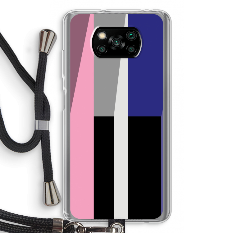 Gestalte 4: Xiaomi Poco X3 Pro Transparant Hoesje met koord