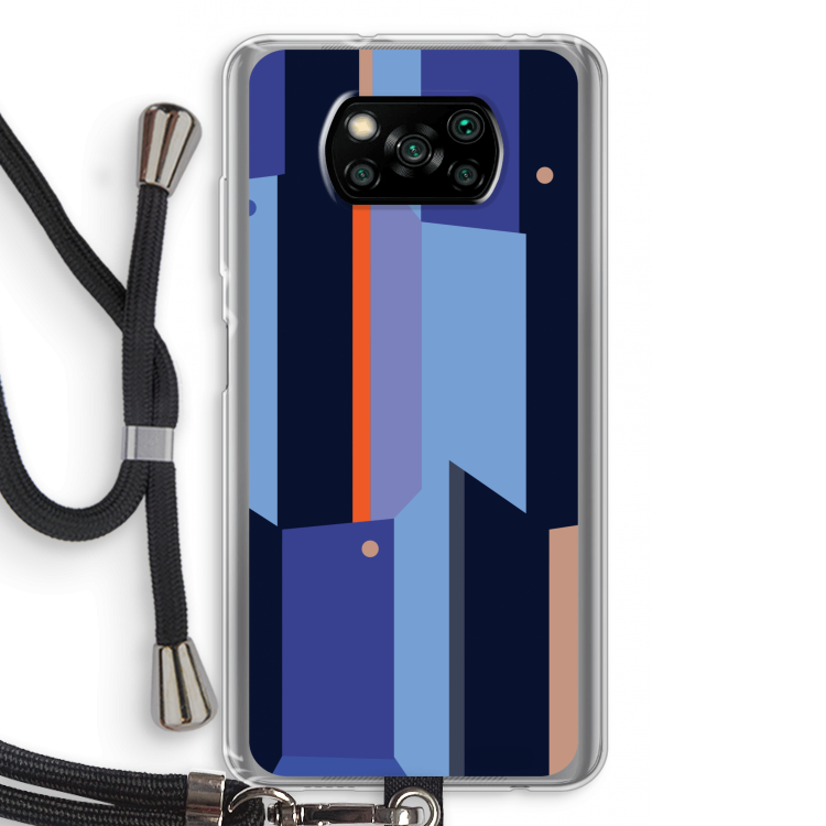 Gestalte 3: Xiaomi Poco X3 Pro Transparant Hoesje met koord