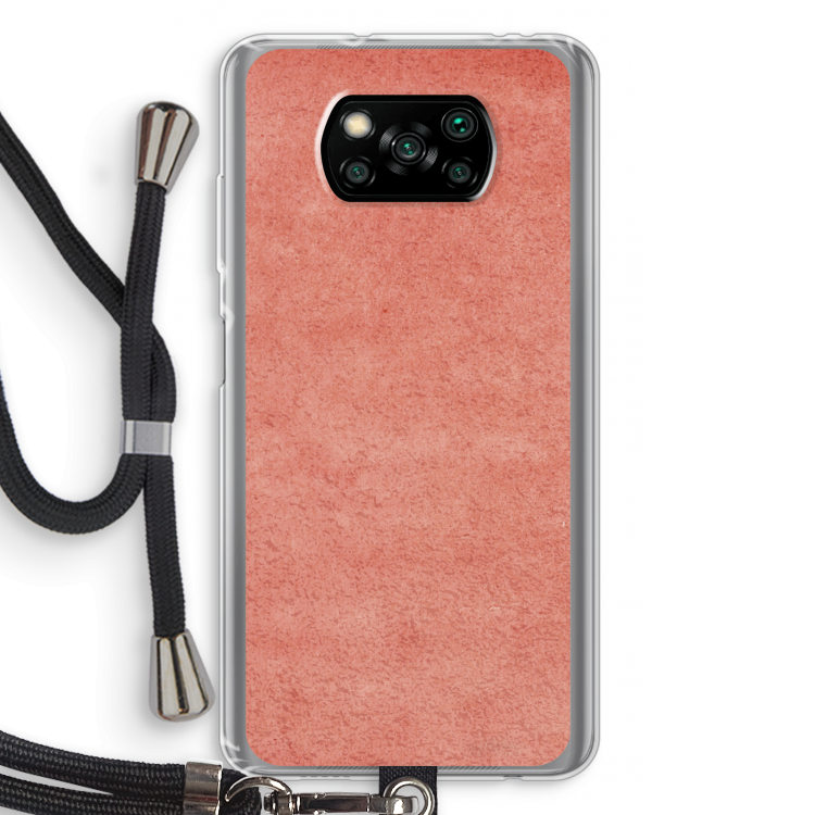 Marrakech Walls: Xiaomi Poco X3 Pro Transparant Hoesje met koord